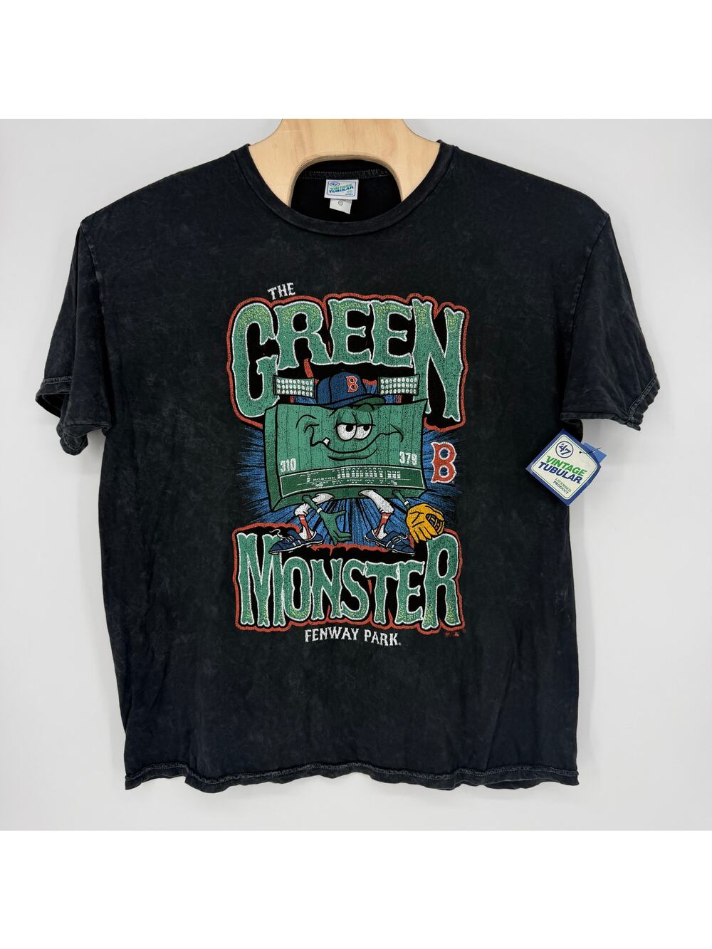 The Big Green Monster Mineral Wash T-Shirt Size 2X NWT Short Sleeve - Picture 1 of 8